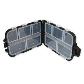 Grandeslam Black Box 10 Compartments Small Size Fishing Hooks Swivels Beads