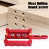Self Centering Doweling Jig Borehole Locator with Scale Kit DIY