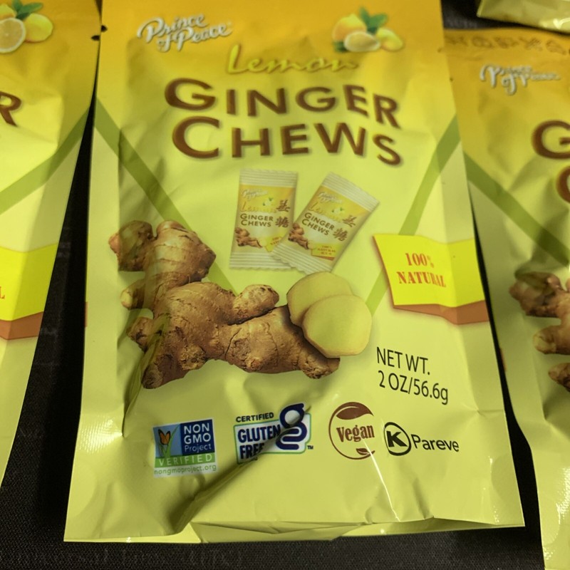 Prince of Peace 6x Prince of Peace LEMON Ginger Chews