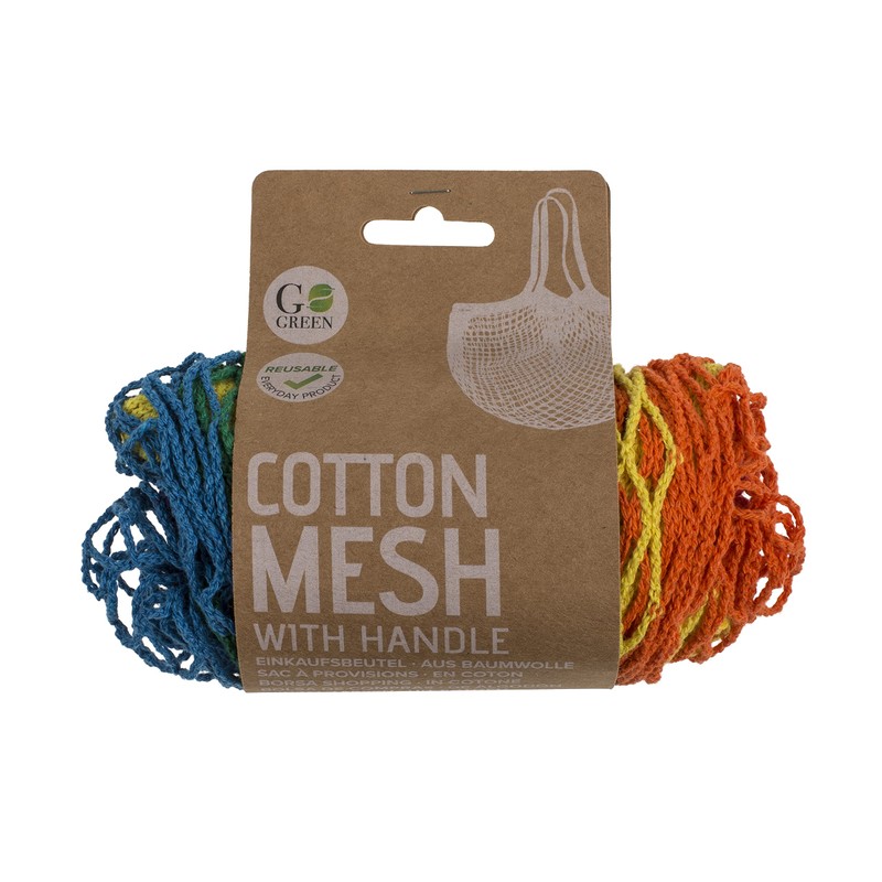 MIJOMA Shopping Net Shopping Bag Carry Net Made of Cotton,