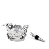 Arthur Court Crab Wine Caddy & Stopper Set by Arthur