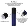 PrettyCare 60 Pack, Bulk 10 ml Essential Oil Roller Bottles