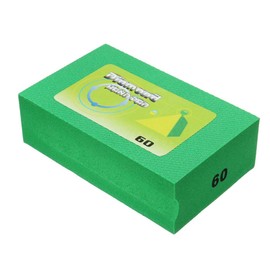 BE-TOOL Diamond Hand Pads 60 Grit Foam Grinding Pads Electroplated Diamond Hand Polishing Pads for Stone Glass Ceramic Marble Granite