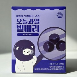 Today's Fruit Eye Health Bilberry 2g 14 packs 1 / 오늘과일 눈건강 빌베리 2g 14포 1개