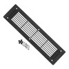 TEHAUX Rectangle Louvered Air Vent Cover for Rv Central Air