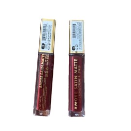 Milani (Lot of 2) Milani Amore Satin Matte Lip Creme #12 Cashmere (.22 fl oz Each)