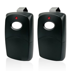 Upgraded 3089 Multicode Gate Opener Remote Control, Linear Garage Door Remote, 10 Digit/Dip Gate Remote 300MHZ, 308911 Gate Clicker, More Stable & Secure & Portable, Easy to Program, 2 Pack