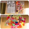 Zuihug 4 PCS Clear Plastic Drawer Organizer, Desk Drawer Divider