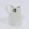 Encoidoz 100PCS C7 E12 Replacement Bulb Sockets, C7 White Socket