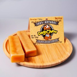 Tibetan Dog Chew Yak Chew Treats for Extra large dogs, Handmade Himalayan Yak Cheese Chew 2pc