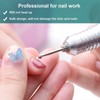 Nail Drill Bits Sets,10pcs Professional 3/32" Diamond Cuticle Electric Nail