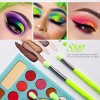 Docolor Juego De Brochas Para Sombra De Ojos, 15 Piezas,