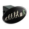 GRAPHICS & MORE Zombielution Evolution Oval Tow Trailer Hitch Cover