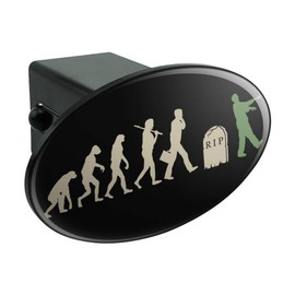 GRAPHICS & MORE Zombielution Evolution Oval Tow Trailer Hitch Cover Plug Insert