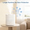 MEGAWISE 1.5L Cool Mist Humidifier for Bedroom, Home, Office, and