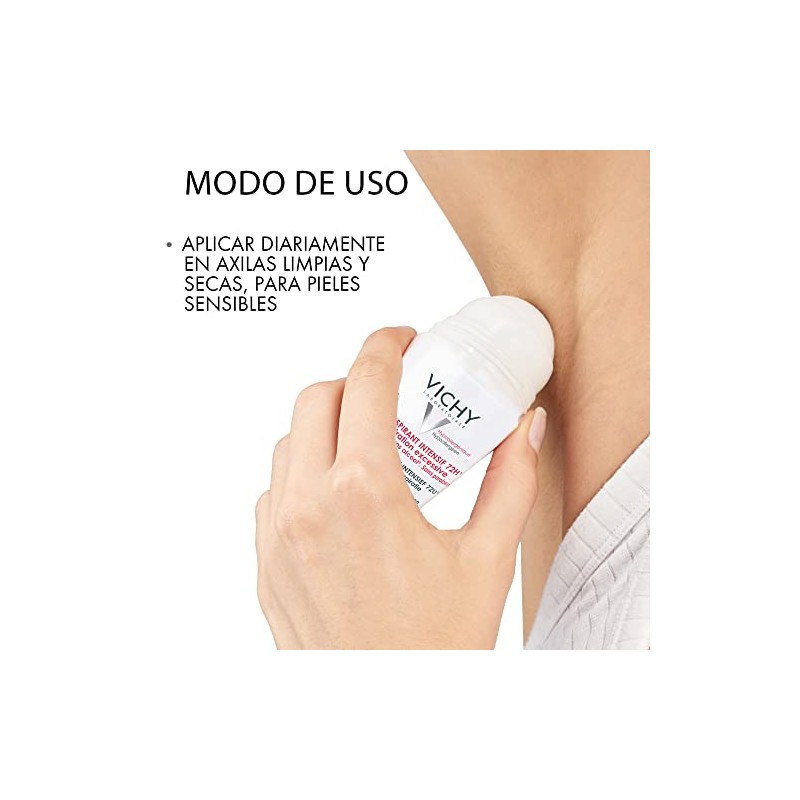 Vichy Deo Stress Resist Desodorante Anti Transpirante Sudoración Excesiva Roll