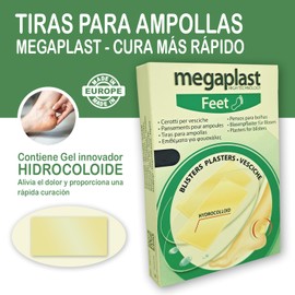 10 x Hydrocolloid Gel Bladder Dressings for Feet, Toe, and Heels - Anti Chafing Shoes Plasters Blisters Feet Plantar Patches Hard Feet Corns Blisters Prevention