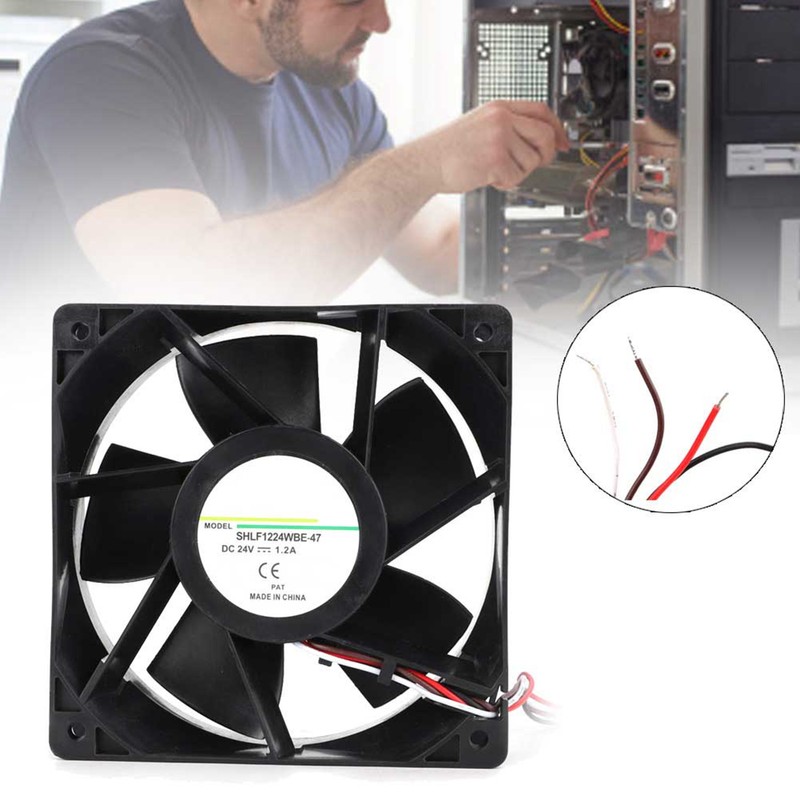 24V 28.8W 4800RPM Inverter Cooling Fan High Airflow DC Fan