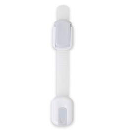 Achilles Child Lock, Cupboard Lock, Door Lock, Drawer Lock for Children, Pack of 4, White