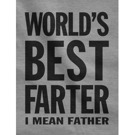 Best Farter I Mean Father - Like Farter Like Son Funny Dad & Me Matching Set Dad Gray Medium / Son gray/white 12M (6-12M)