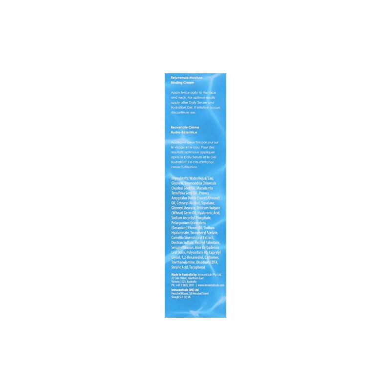 Intraceuticals Rejuvenate - Crema de unión a la humedad, 1.35