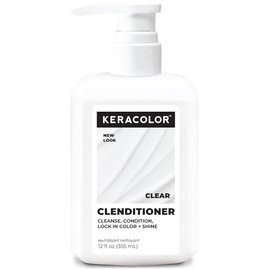 Keracolor Clenditioner - Prevents Color Fade - Keratin Infused, 12 ounce