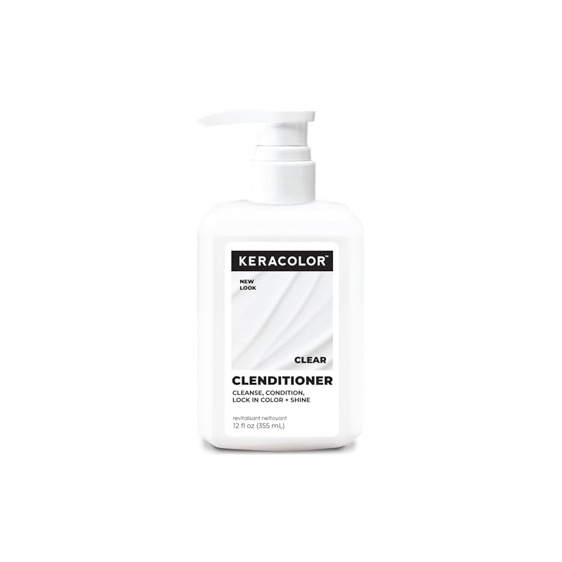 Keracolor Clenditioner - Prevents Color Fade - Keratin Infused, 12