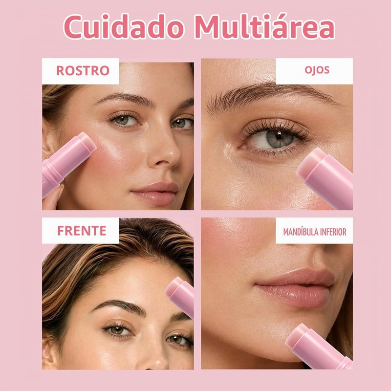 PDRN Pink Collagen Volume Multi Bálsamo, Barra Cosmética Hidratante 2pcs
