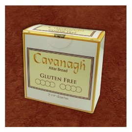 Gluten Free 1 3/8" Diameter (35mm) Altar Communion Bread 25 Count Boxed Individually Wrapped