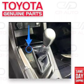 Toyota 14 - 19 TOYOTA COROLLA SHIFT LOCK RELEASE BUTTON COVER TRIM CAP BLACK OEM NEW