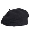 VECRY Lady French Beret 100% Wool Beret Floral Dress Beanie