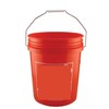 5 Gallon Orange Homer Bucket for Home Care and Work-Sites
