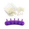 KADS 1set Nail Practice Stand+ 100pcs Practice Nail Tips Salon