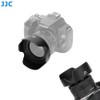 JJC Universal-Gegenlichtblende 49 mm, Tulpenblende, umgekehrte Schnalle, kompatibel mit Canon