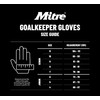 Mitre Magnetite JNR Goalkeeping gloves - Blue/Cyan/Yellow - 5