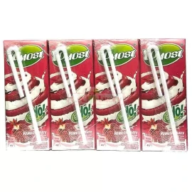 Yomost Milk Sữa Chua Sua Chua Huong luu Pomegarnate