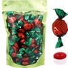 Strawberry Filled Flavored Candies, Individually Wrapped in Strawberry Wrap Design
