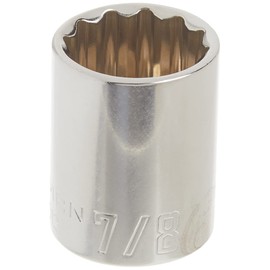 CRAFTSMAN Shallow Socket, SAE, 1/2-Inch Drive, 7/8-Inch, 12-Point (CMMT47512)