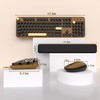 Links9+ Wireless Keyboard and Mouse Combos, Retro Keyboard and Mouse