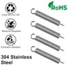 GUNGY Tension Springs with Hooks Stainless Steel Tension Spring Tension