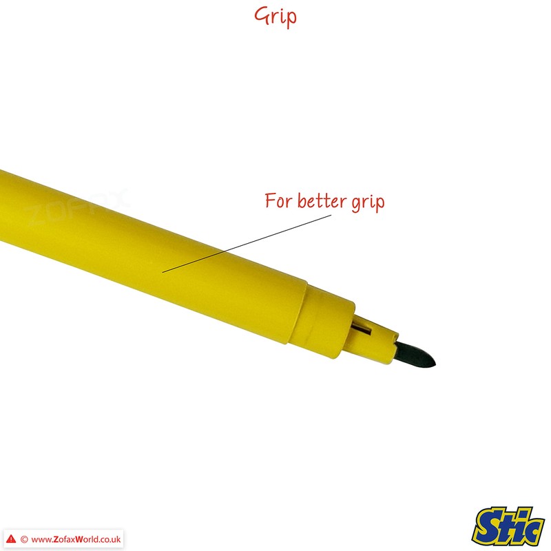 STIC ColorStix Felt Tip Pens, GREEN, Pack of 20, Colour