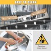 HAONAZY Sharp Pizza Cutter Rocker 14 inch with Double Handles