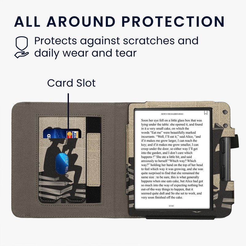 kwmobile Flip Cover Compatible with Kobo Kobo Libra Colour /