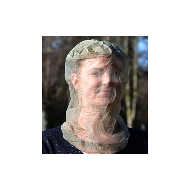 Smidge Midge and Mosquito-Proof Super Lightweight Head Net - Green,