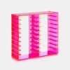 Acrylic Cassette Tape Storage Rack for 20 Cassettes - Color: