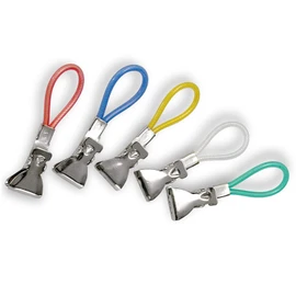 Mr. Gadget's Solutions Durable Tea Towel Hanging Clips Clip On Hook Loops Hand Towel Hangers- 5 Pcs