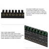 10 Channel Sound Mixer Independent Volume Control Knob Professional Multichannel