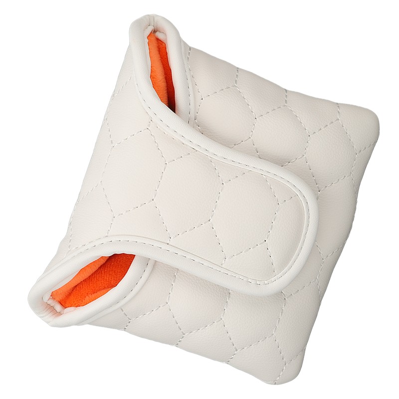 PU Golf Club Head Cover White Golf Head Cover Golf