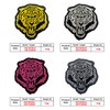Attuslla 8 PCS Embroidered Patches Tiger Iron on Patches Sew