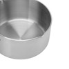 Stainless Steel Butter Warmer Flat Bottom Milk Pot with Double
